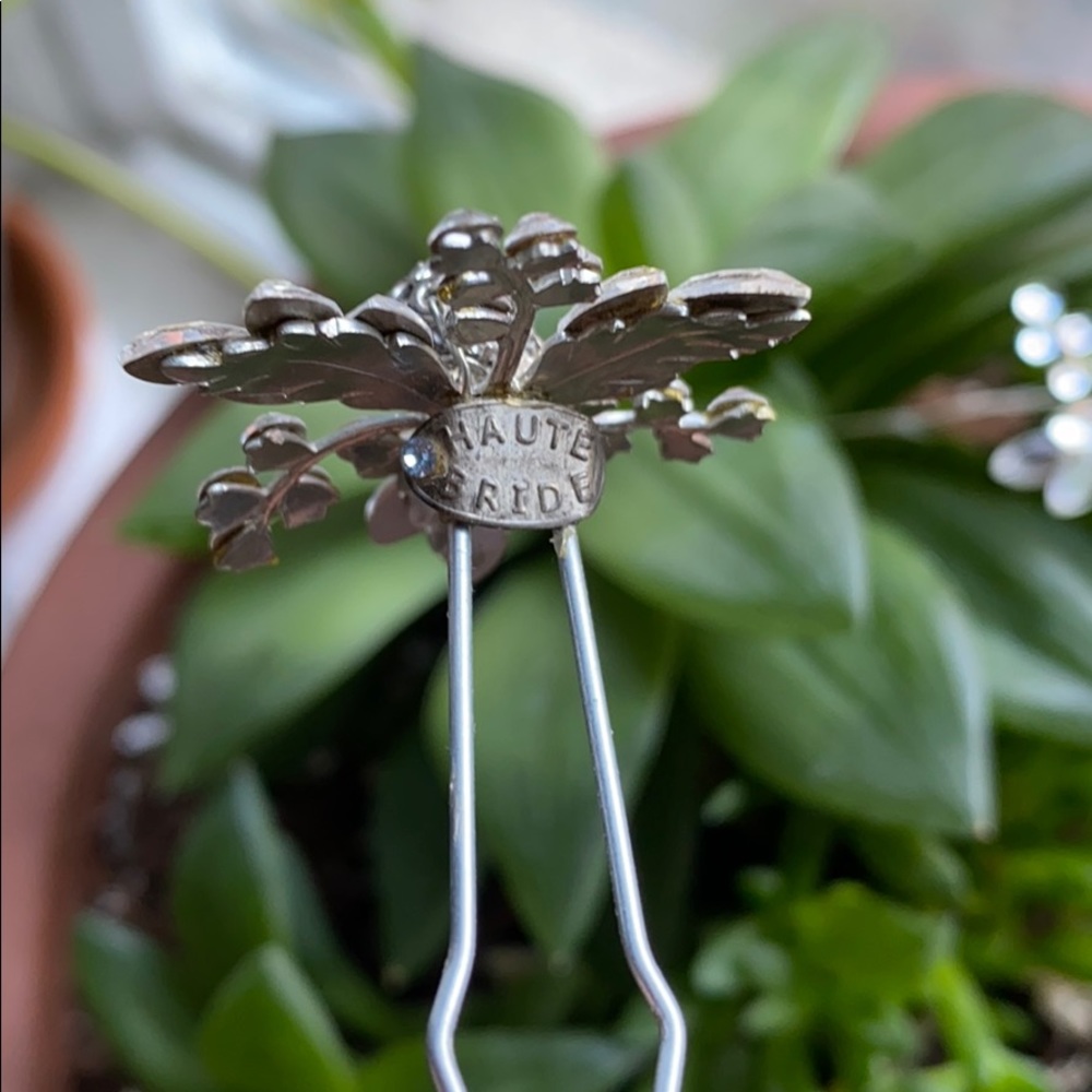 Wedding Rhinestone Hair Sticks - Picture 2 of 5